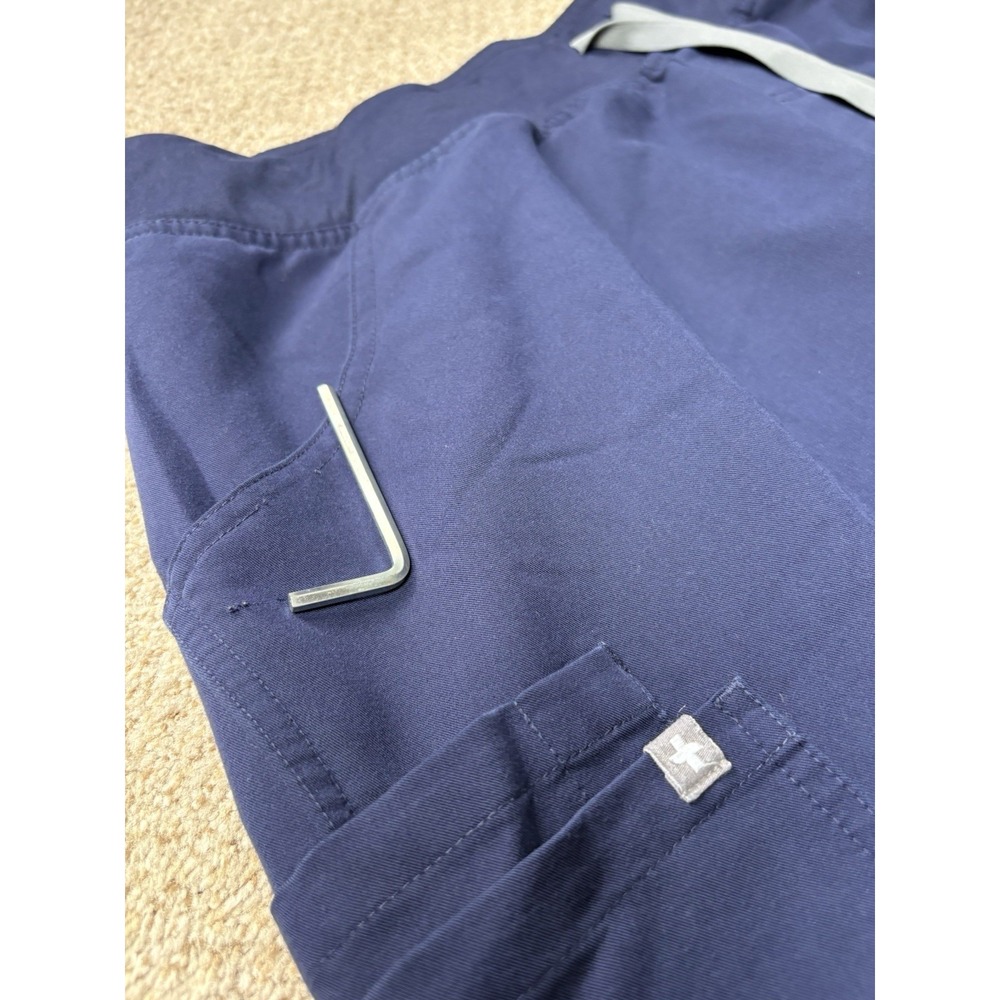Figs Women's Kade Cargo Scrub Pants XL Tall Navy Blue Style T21004T - Picture 8 of 8